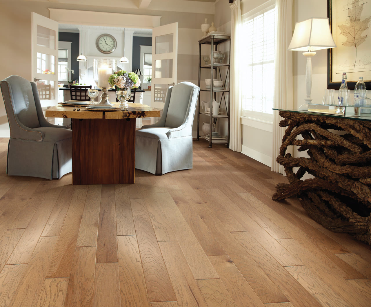 Hickory hardwood flooring