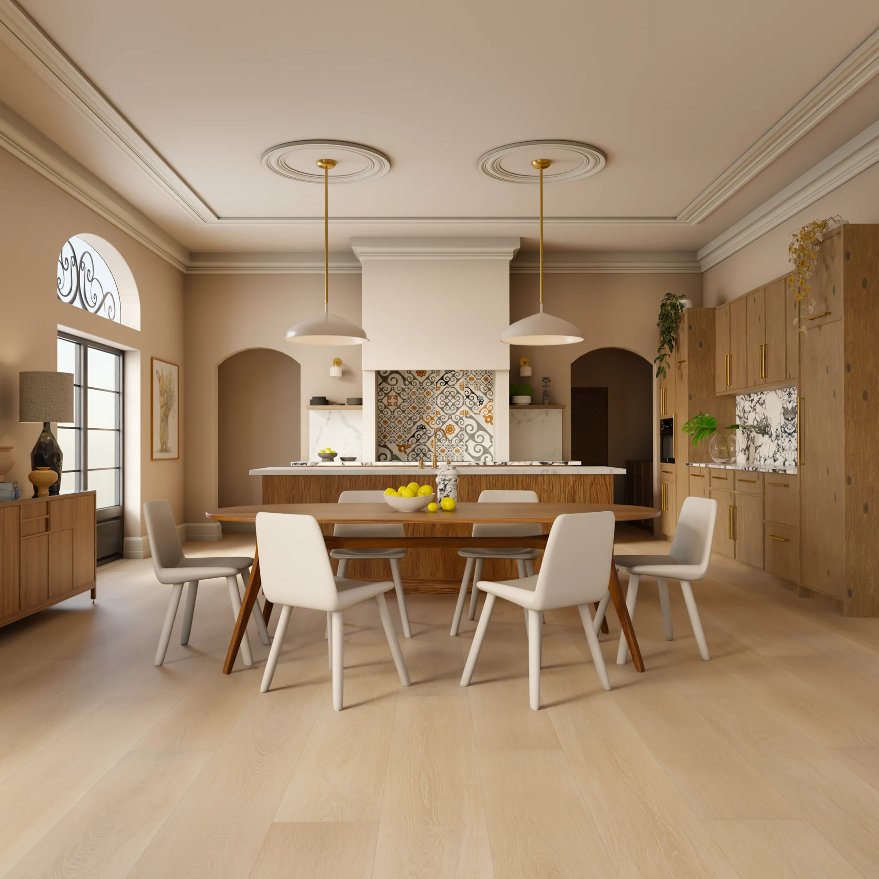 Dining Room Waterproof Flooring